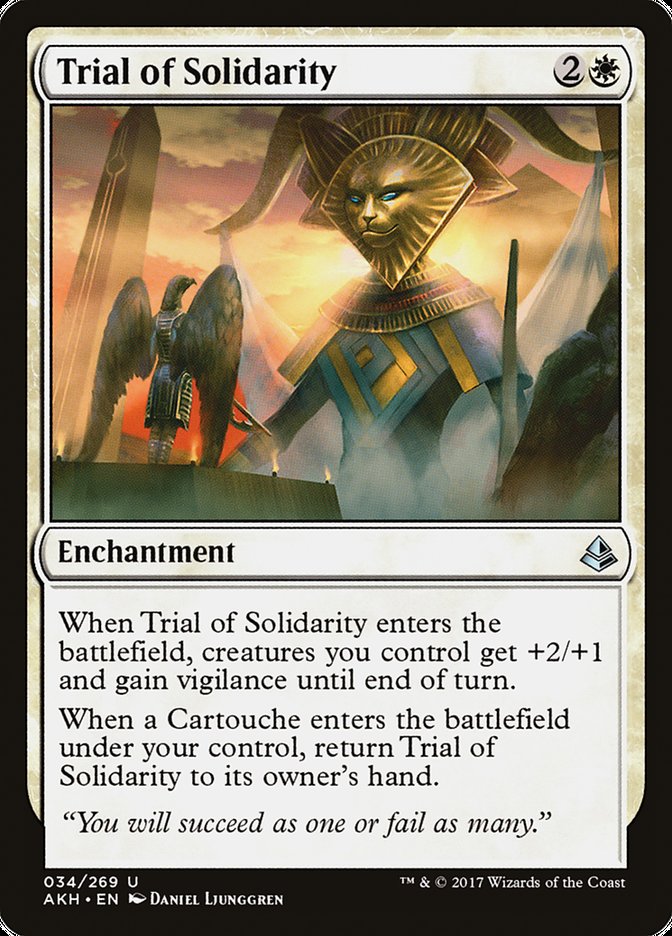 Trial of Solidarity [Amonkhet] | Devastation Store