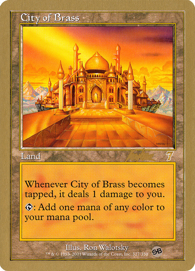 City of Brass (Brian Kibler) (SB) [World Championship Decks 2002] | Devastation Store