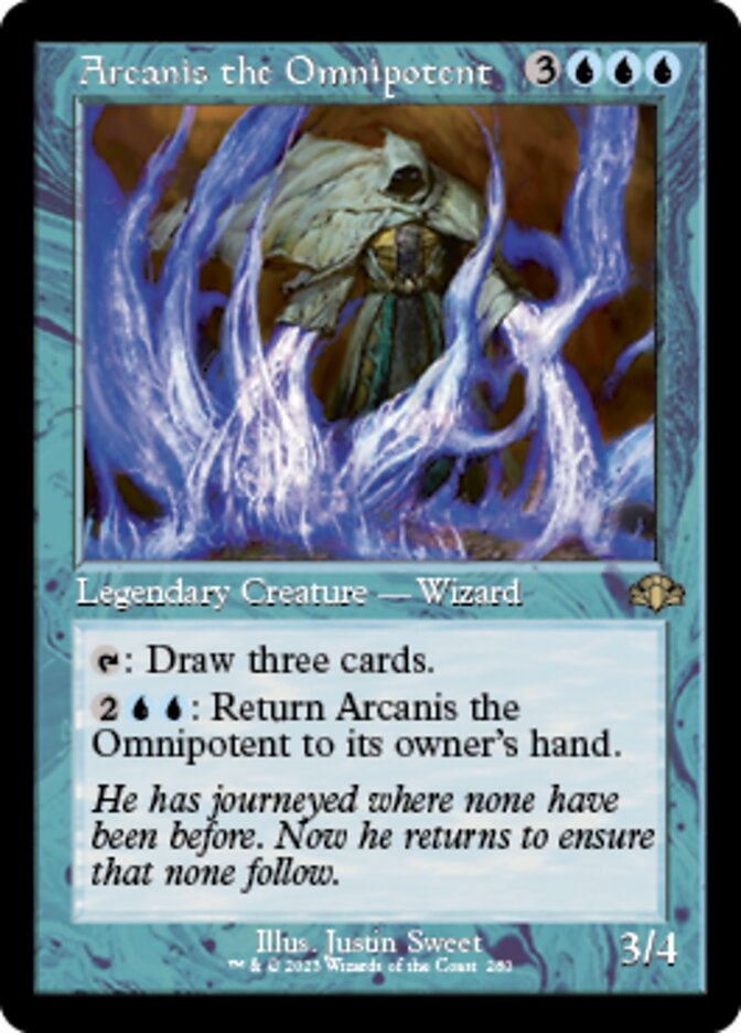 Arcanis the Omnipotent (Retro) [Dominaria Remastered] | Devastation Store