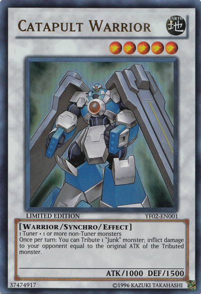 Catapult Warrior [YF02-EN001] Ultra Rare | Devastation Store