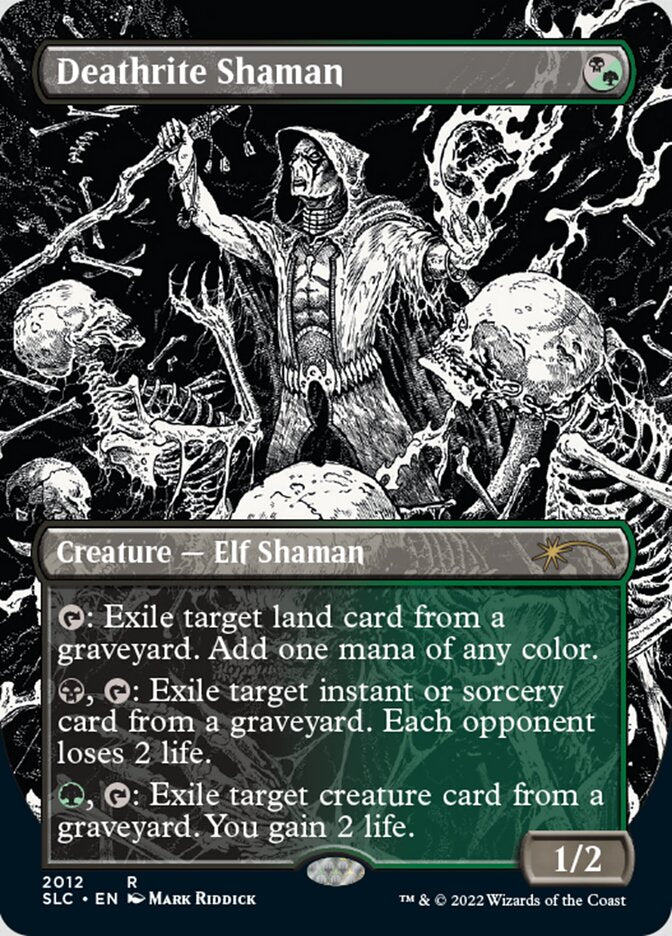 Deathrite Shaman (Borderless) [Secret Lair 30th Anniversary Countdown Kit] | Devastation Store