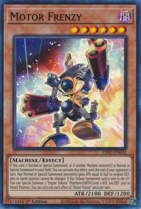 Motor Frenzy [DIFO-EN092] Super Rare | Devastation Store