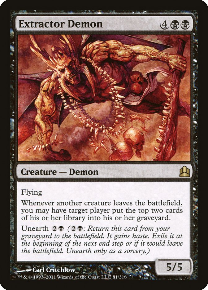 Extractor Demon [Commander 2011] | Devastation Store