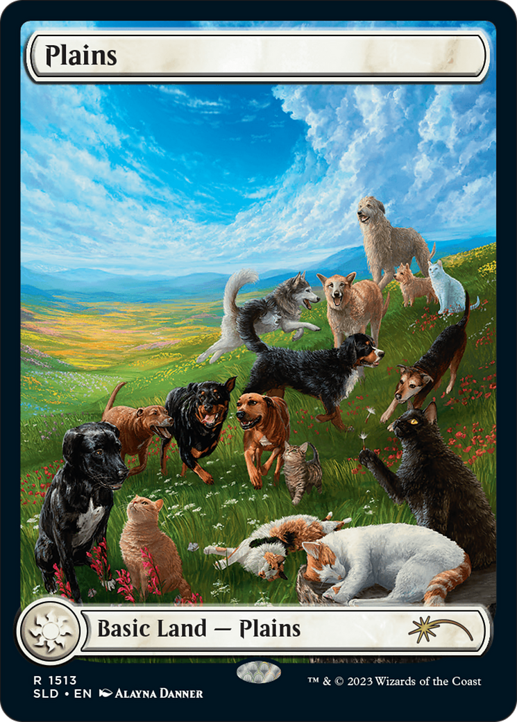 Plains (1513) [Secret Lair Commander Deck: Raining Cats and Dogs] | Devastation Store