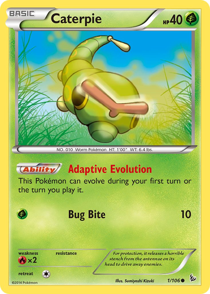 Caterpie (1/106) [XY: Flashfire] | Devastation Store