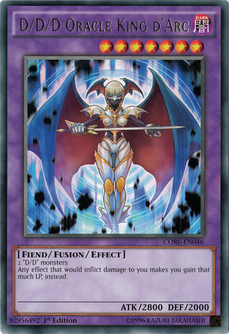 D/D/D Oracle King d'Arc [CORE-EN046] Rare | Devastation Store