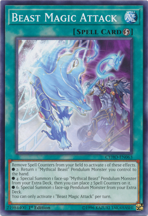 Beast Magic Attack [CYHO-EN063] Common | Devastation Store