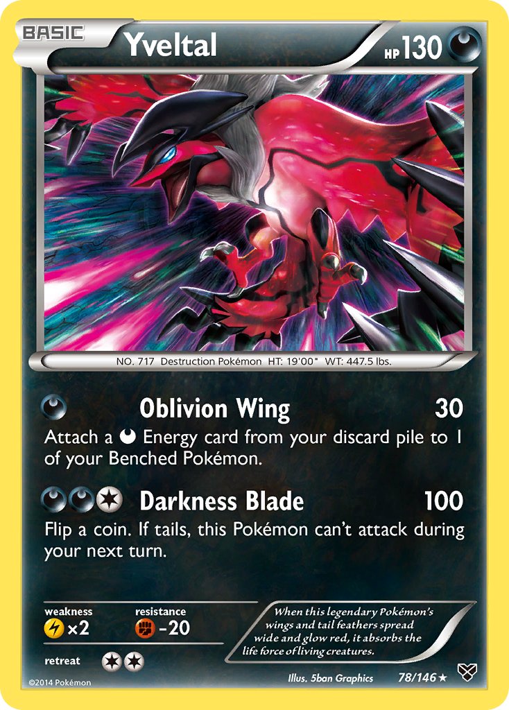 Yveltal (78/146) (Theme Deck Exclusive) [XY: Base Set] | Devastation Store