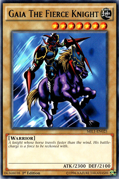 Gaia The Fierce Knight [MIL1-EN025] Rare | Devastation Store