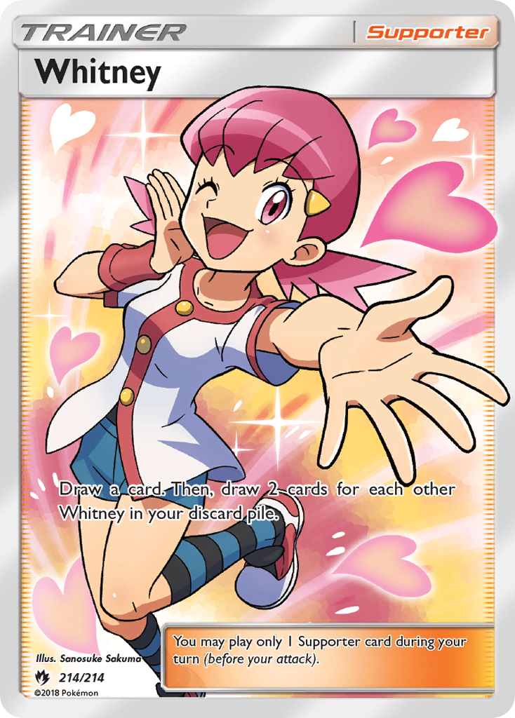 Whitney (214/214) [Sun & Moon: Lost Thunder] | Devastation Store