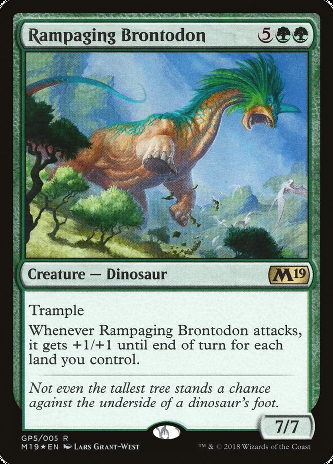 Rampaging Brontodon [M19 Gift Pack] | Devastation Store