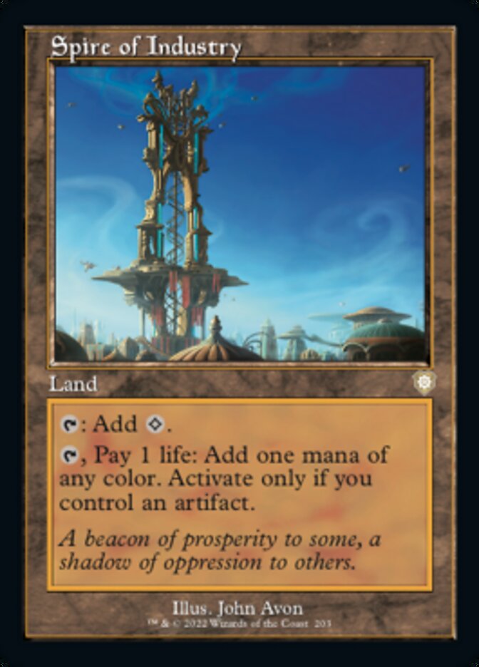Spire of Industry (Retro) [The Brothers' War Commander] | Devastation Store