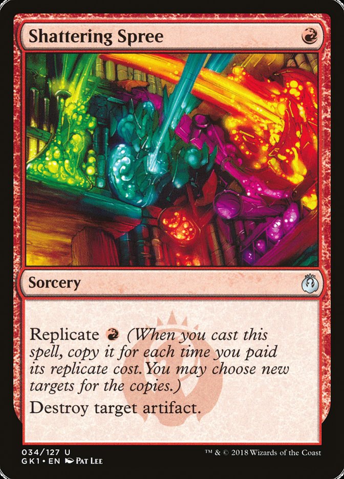 Shattering Spree [Guilds of Ravnica Guild Kit] | Devastation Store