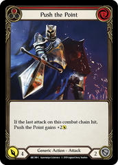 Push the Point (Red) [ARC188-C] 1st Edition Rainbow Foil - Devastation Store | Devastation Store