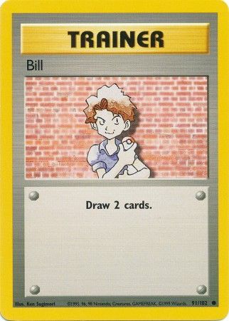 Bill (91/102) [Base Set Unlimited] | Devastation Store