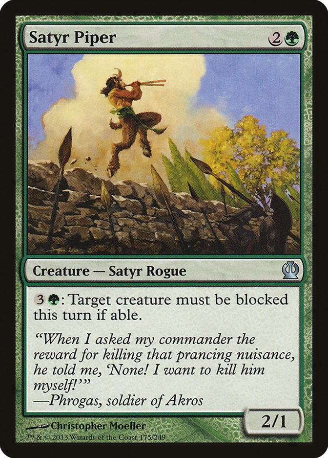 Satyr Piper [Theros] | Devastation Store
