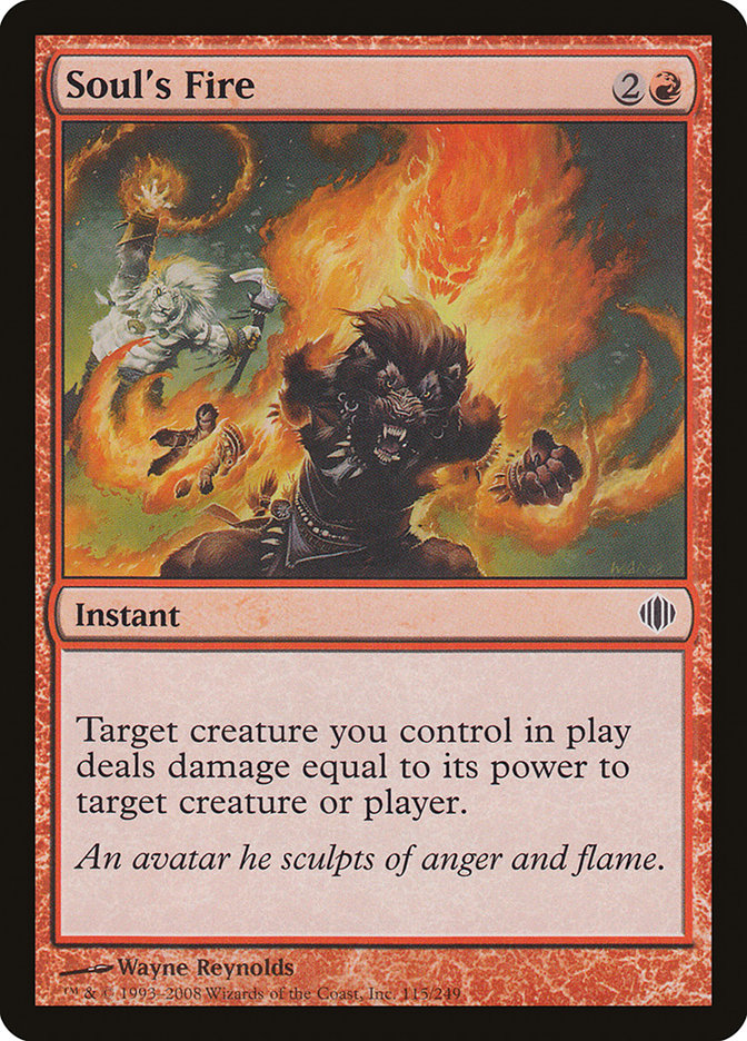 Soul's Fire [Shards of Alara] | Devastation Store