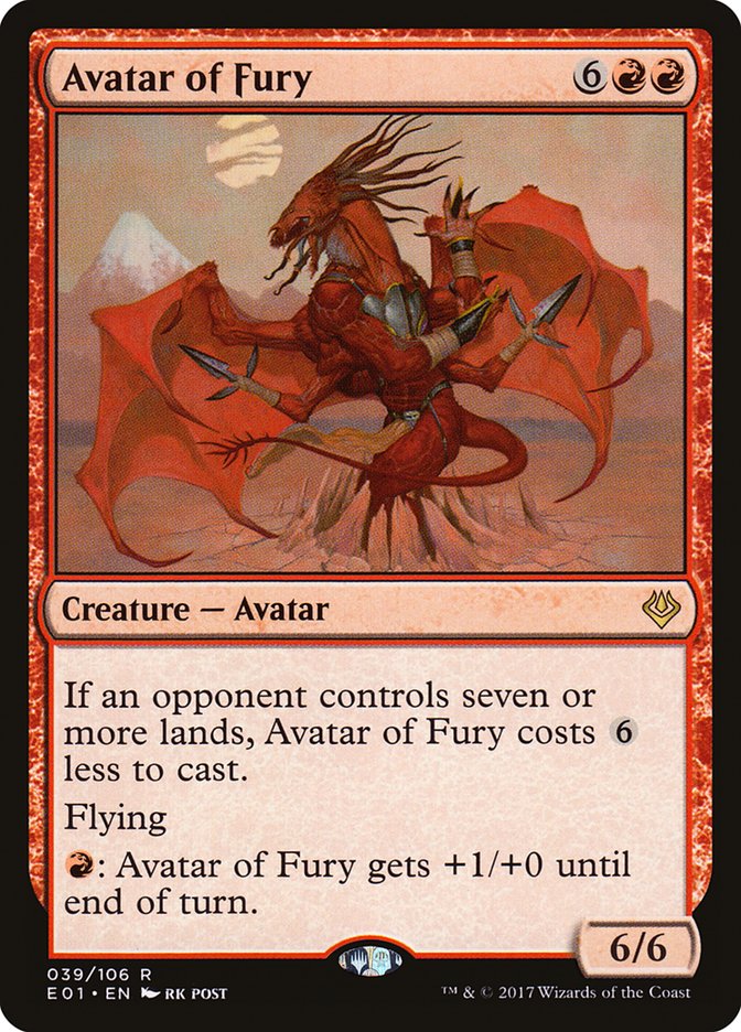 Avatar of Fury [Archenemy: Nicol Bolas] | Devastation Store