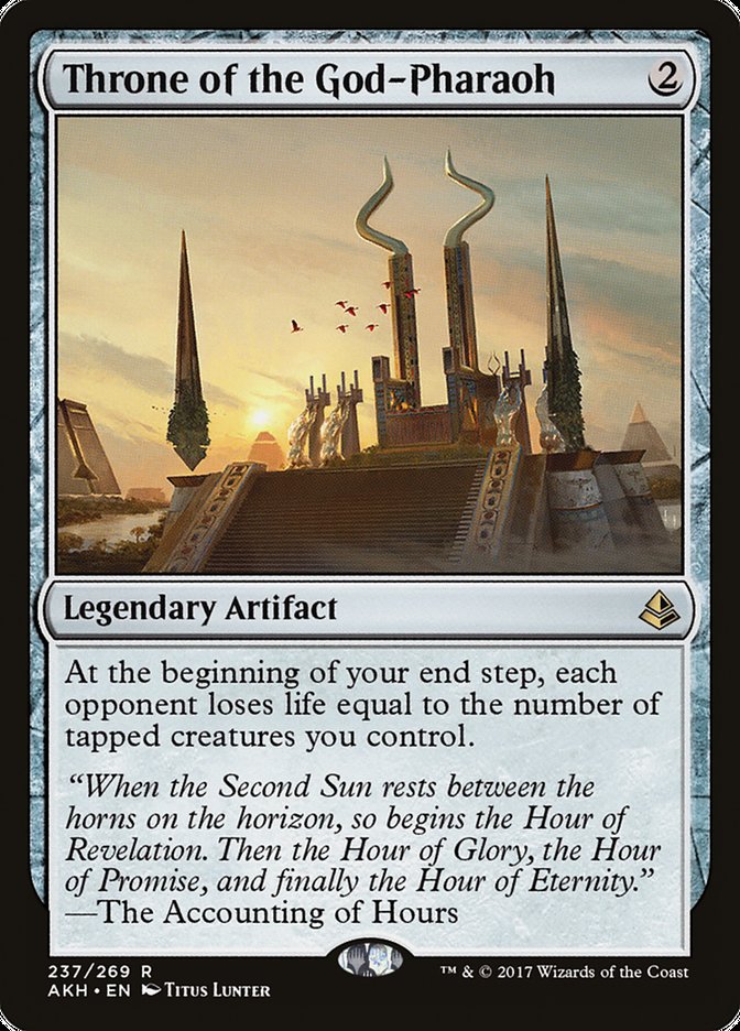 Throne of the God-Pharaoh [Amonkhet] | Devastation Store