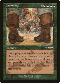 Incoming! (Oversized) [Oversize Cards] | Devastation Store