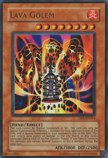 Lava Golem [DR1-EN051] Ultra Rare | Devastation Store