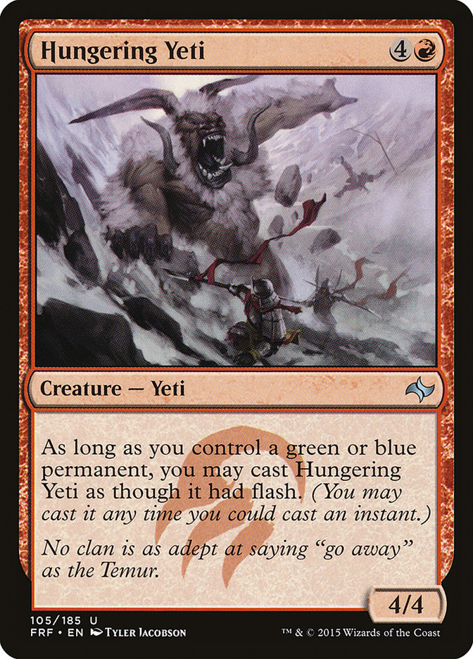 Hungering Yeti [Fate Reforged] - Devastation Store | Devastation Store