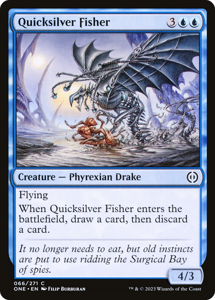 Quicksilver Fisher [Phyrexia: All Will Be One] | Devastation Store