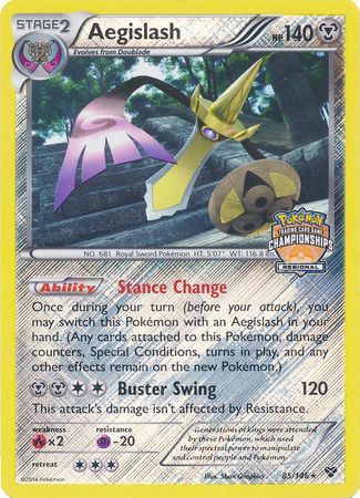 Aegislash (85/146) (Regional Championship Promo) [XY: Base Set] | Devastation Store