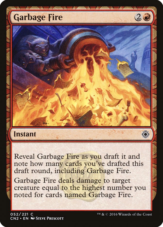 Garbage Fire [Conspiracy: Take the Crown] - Devastation Store | Devastation Store