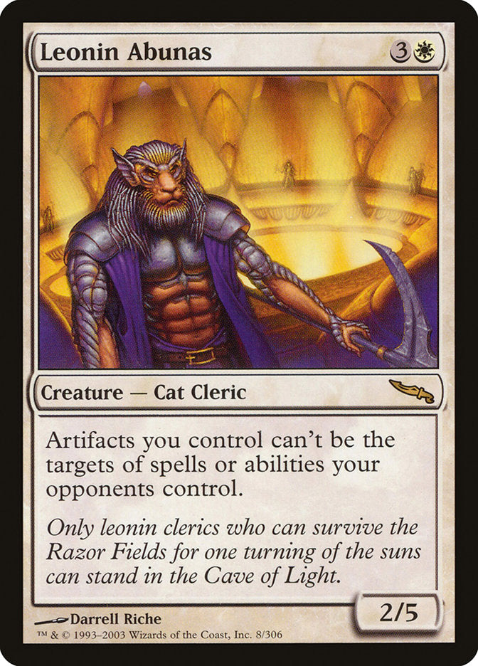 Leonin Abunas [Mirrodin] | Devastation Store