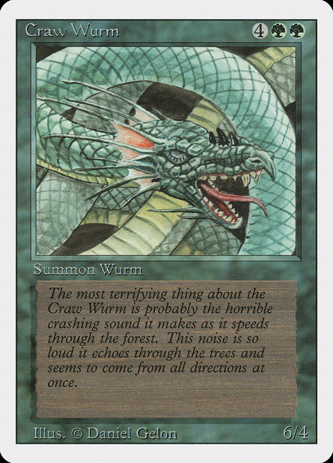 Craw Wurm [Revised Edition] | Devastation Store
