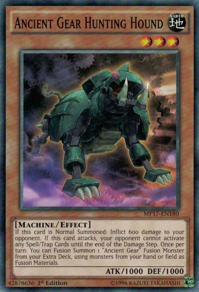 Ancient Gear Hunting Hound [MP17-EN180] Common | Devastation Store