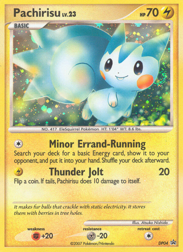 Pachirisu (DP04) [Diamond & Pearl: Black Star Promos] | Devastation Store