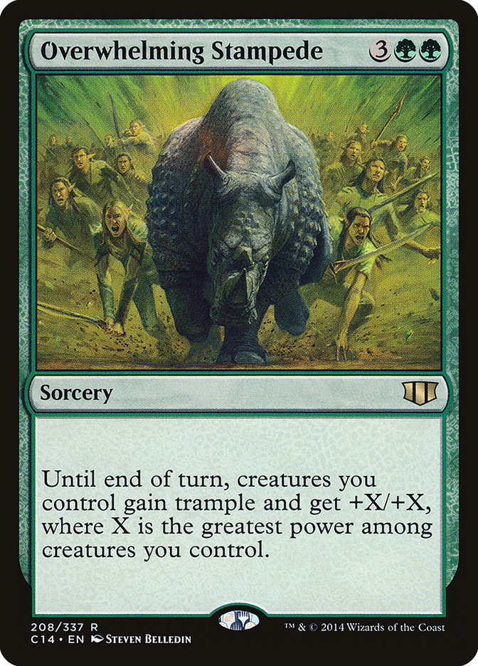 Overwhelming Stampede [Commander 2014] | Devastation Store