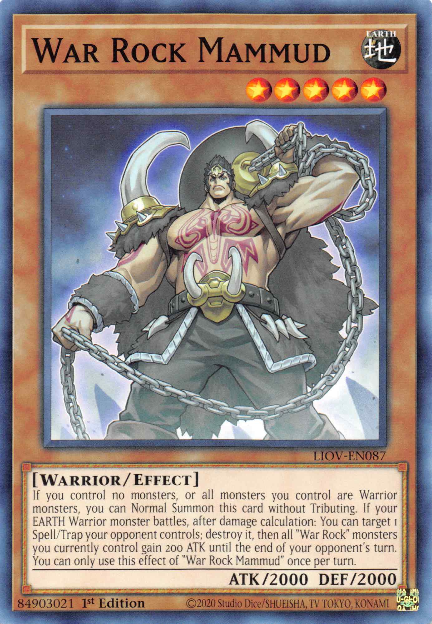 War Rock Mammud [LIOV-EN087] Common | Devastation Store