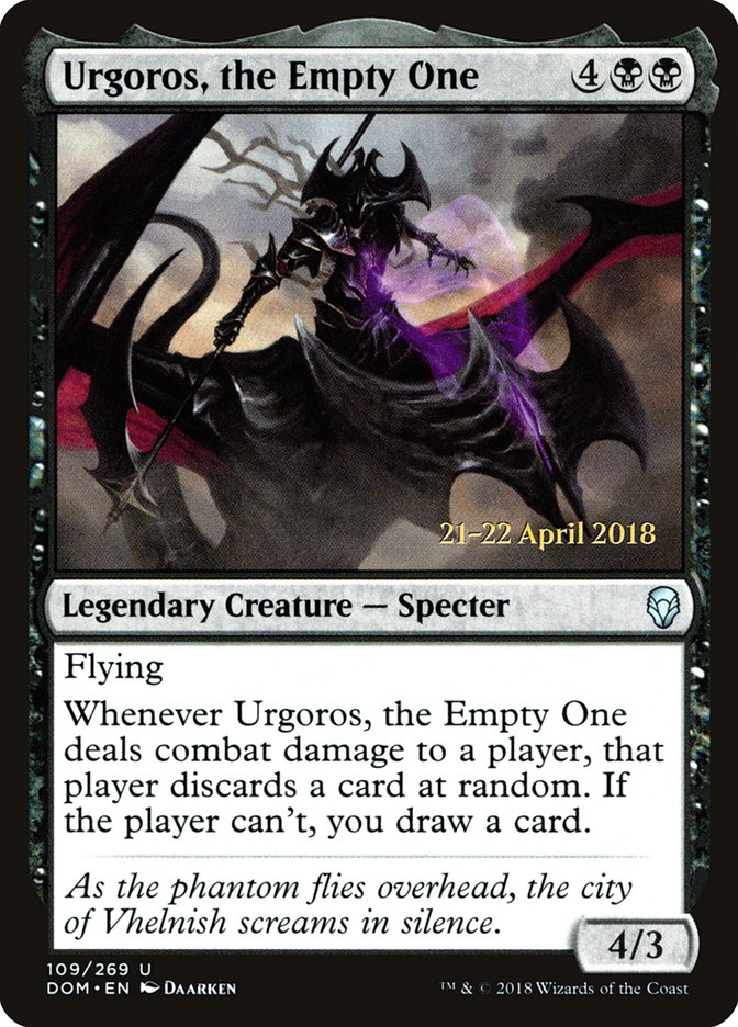 Urgoros, the Empty One  [Dominaria Prerelease Promos] - Devastation Store | Devastation Store