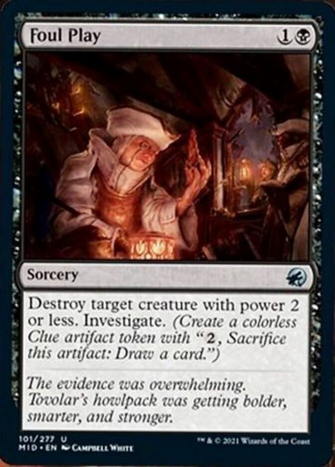 Foul Play [Innistrad: Midnight Hunt] | Devastation Store