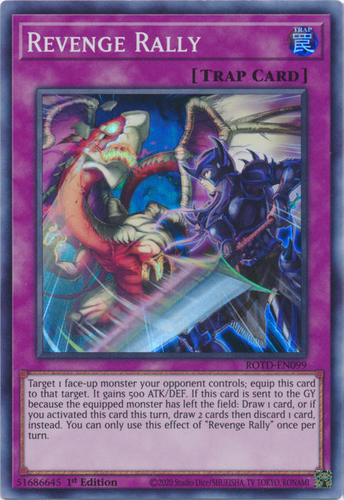 Revenge Rally [ROTD-EN099] Super Rare | Devastation Store