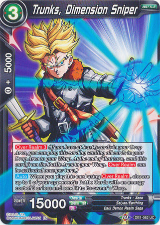 Trunks, Dimension Sniper (DB1-082) [Dragon Brawl] | Devastation Store