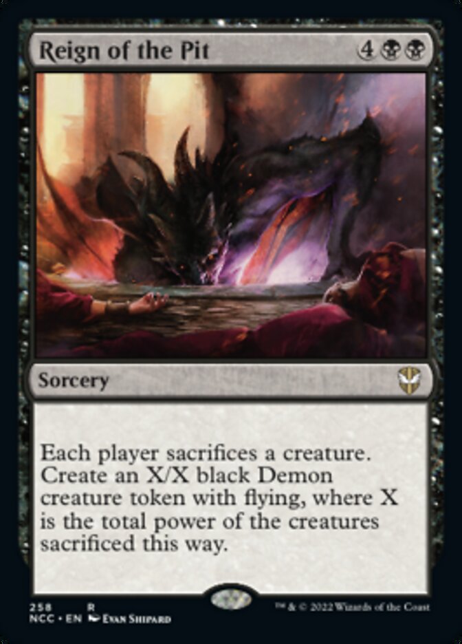 Reign of the Pit [Streets of New Capenna Commander] | Devastation Store