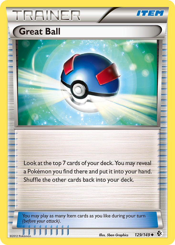 Great Ball (129/149) [Black & White: Boundaries Crossed] | Devastation Store