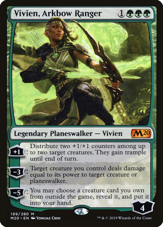 Vivien, Arkbow Ranger [Core Set 2020] | Devastation Store