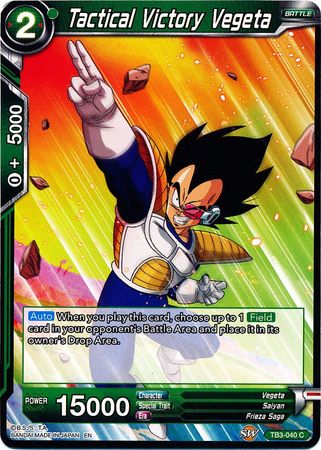 Tactical Victory Vegeta [TB3-040] | Devastation Store