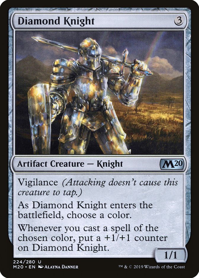 Diamond Knight [Core Set 2020] | Devastation Store