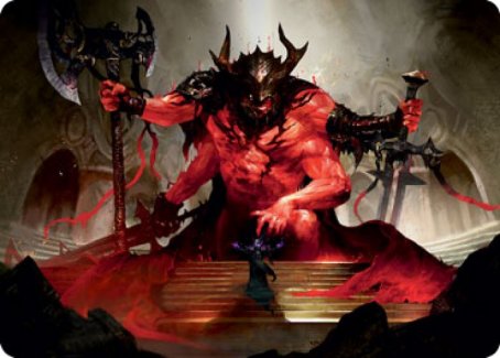 Awaken the Blood Avatar Art Card [Strixhaven: School of Mages Art Series] | Devastation Store