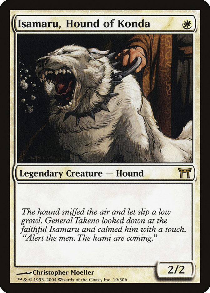 Isamaru, Hound of Konda [Champions of Kamigawa] - Devastation Store | Devastation Store