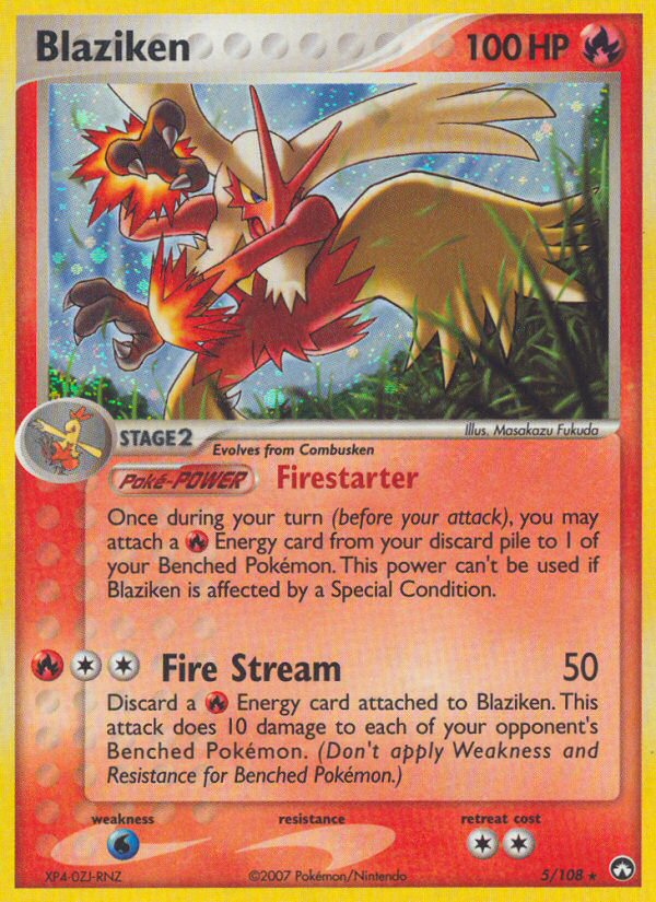 Blaziken (5/108) [EX: Power Keepers] | Devastation Store