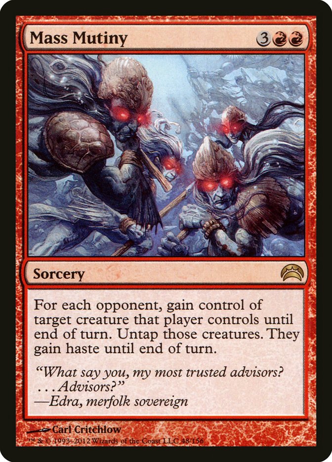 Mass Mutiny [Planechase 2012] - Devastation Store | Devastation Store