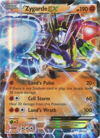 Zygarde EX (54/124) (Jumbo Card) [XY: Fates Collide] | Devastation Store