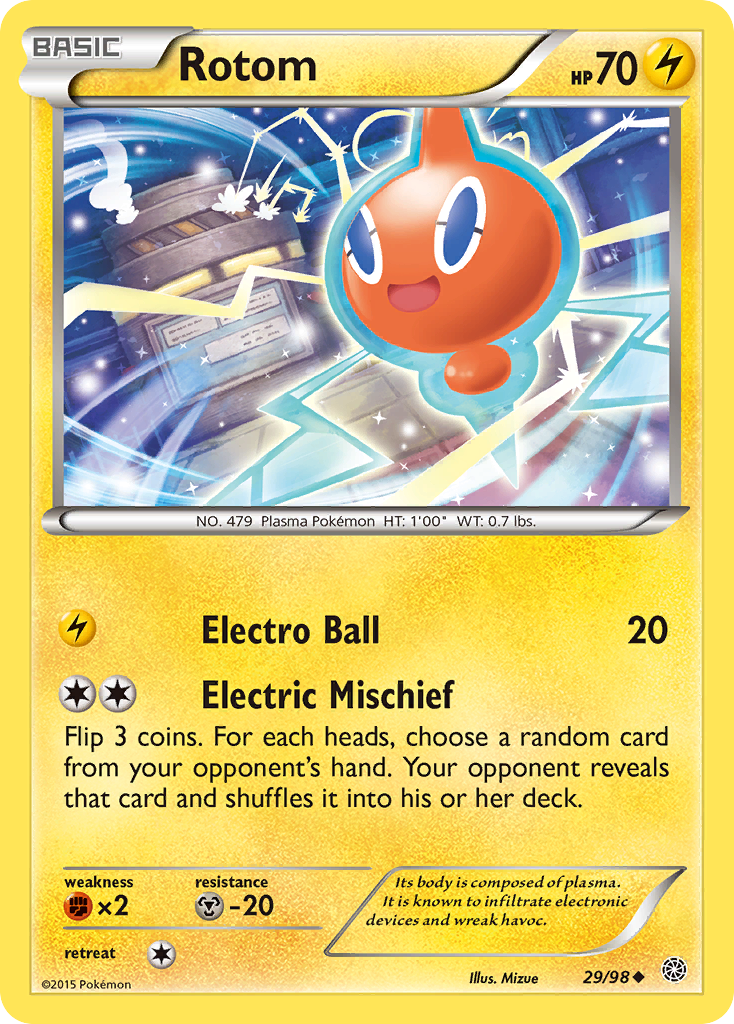 Rotom (29/98) [XY: Ancient Origins] | Devastation Store